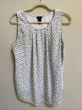 Ann Taylor - Sleeveless Top Floral Print